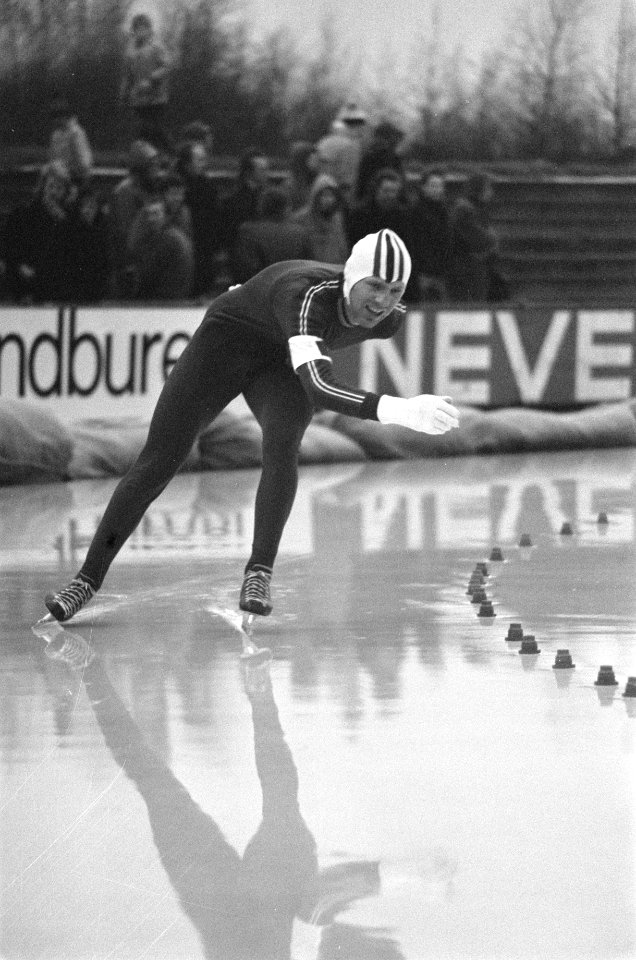Europese kampioenschappen schaatsen in Heerenveen Sten Stensen (kampioen) in ac, Bestanddeelnr 927-7142
