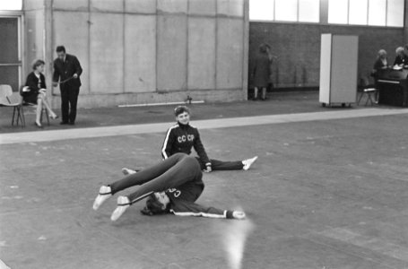 Europese turnkampioenschappen, training Russische meisjes, Bestanddeelnr 920-3411