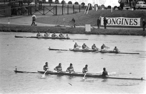 Europese kampioenschappen roeien Bosbaan, 5, 6, 7 finish Zwitserse twee, 4 gestu, Bestanddeelnr 916-7415