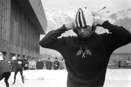 Europese kampioenschappen Schaatsen te Innsbruck. Dag Fornaess, Bestanddeelnr 923-1881