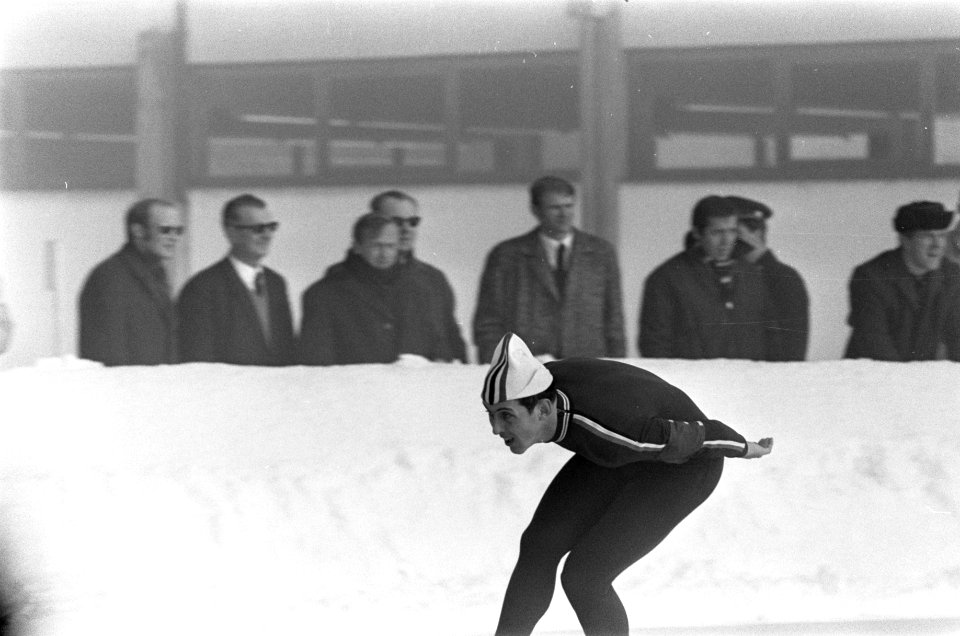 Europese kampioenschappen Schaatsen te Innsbruck. 10 Schenk en Fornaess op 1500m, Bestanddeelnr 923-1874