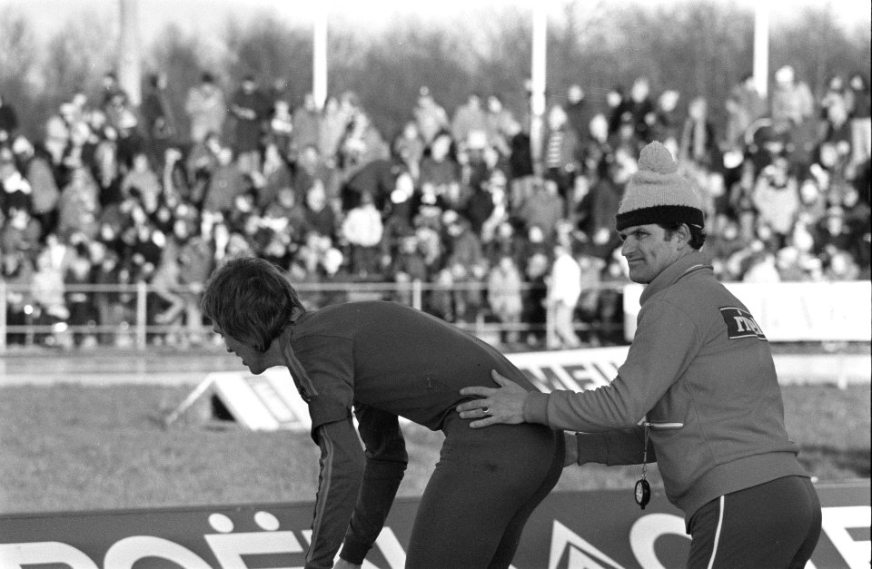 Europese kampioenschappen schaatsen in Heerenveen nr 3 Kleine en Pfrommer, nr, Bestanddeelnr 927-7157