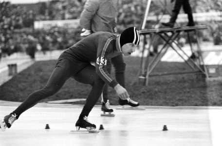 Europese kampioenschappen schaatsen heren, Heerenveen nr. 3 Verkerk in aktie, Bestanddeelnr 924-2144