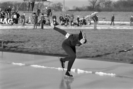 Europese kampioenschappen schaatsen voor dames Heerenveen Europees kampioene Nin, Bestanddeelnr 923-2078