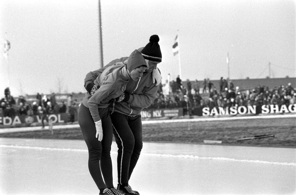 Europese kampioenschappen schaatsen voor dames Heerenveen Ans Schut, Bestanddeelnr 923-2099