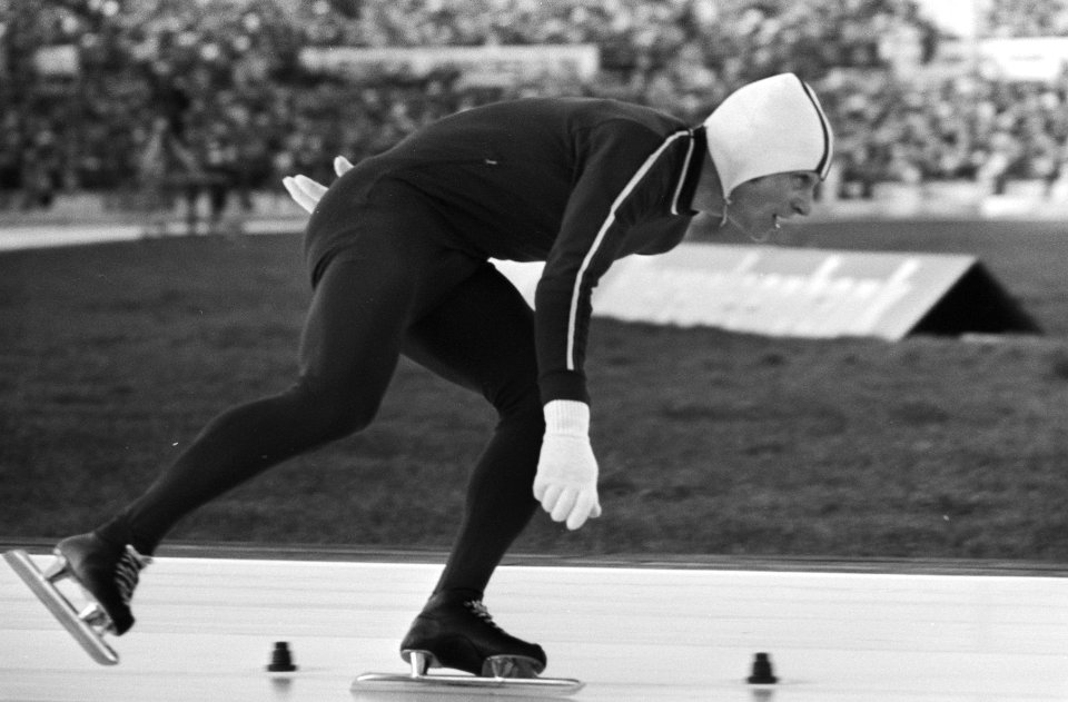 Europese kampioenschappen schaatsen heren, nr. 1618 Guttormsen in aktie, Bestanddeelnr 924-2147