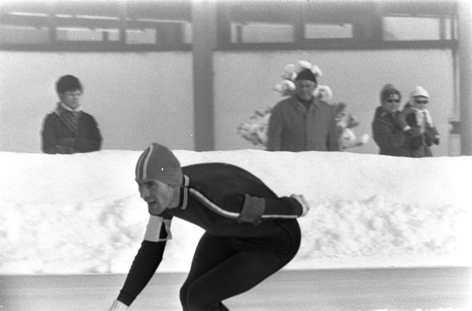 Europese kampioenschappen Schaatsen te Innsbruck. (neg.nr. 7) Bjorn Tveter (Noor, Bestanddeelnr 923-1873