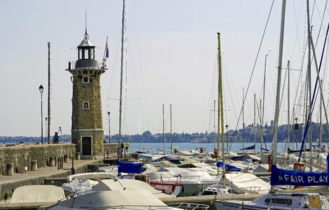 Lighthouse boats italy