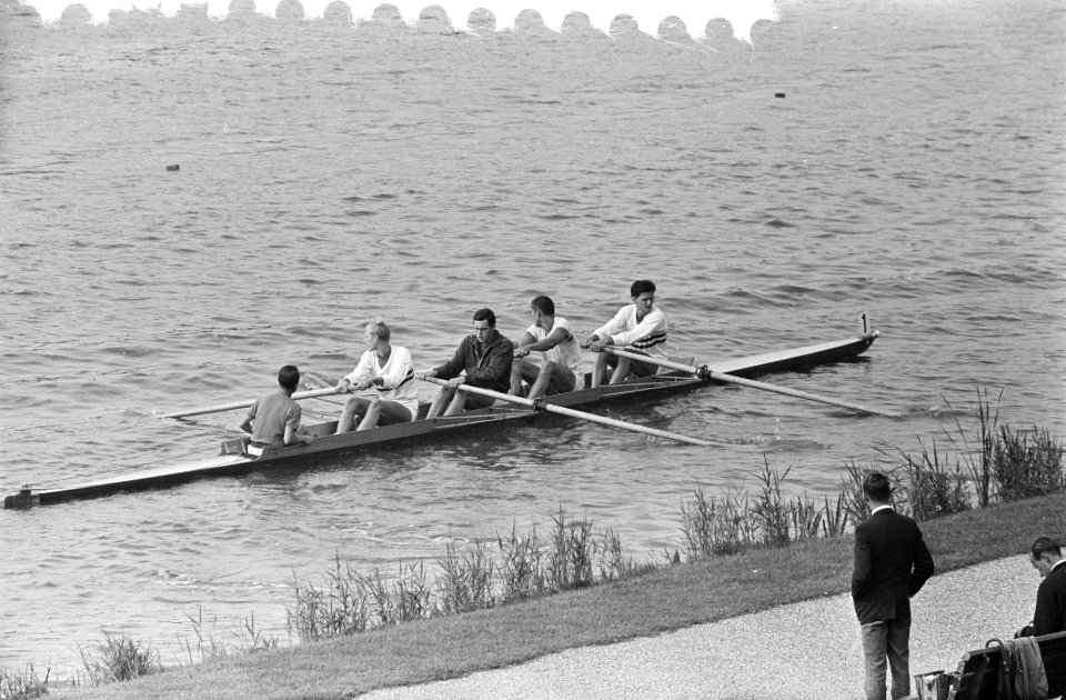 Europese roeikampioenschappen op de Bosbaan, 6 4 met stuu Joegoslavie, 7 Hongari, Bestanddeelnr 916-7359