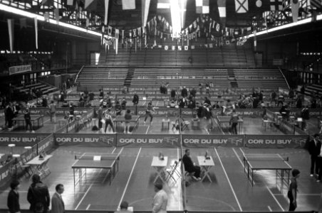 Europese tafeltenniskampioenschappen in Energiehal te Rotterdam overzicht, Bestanddeelnr 925-5278