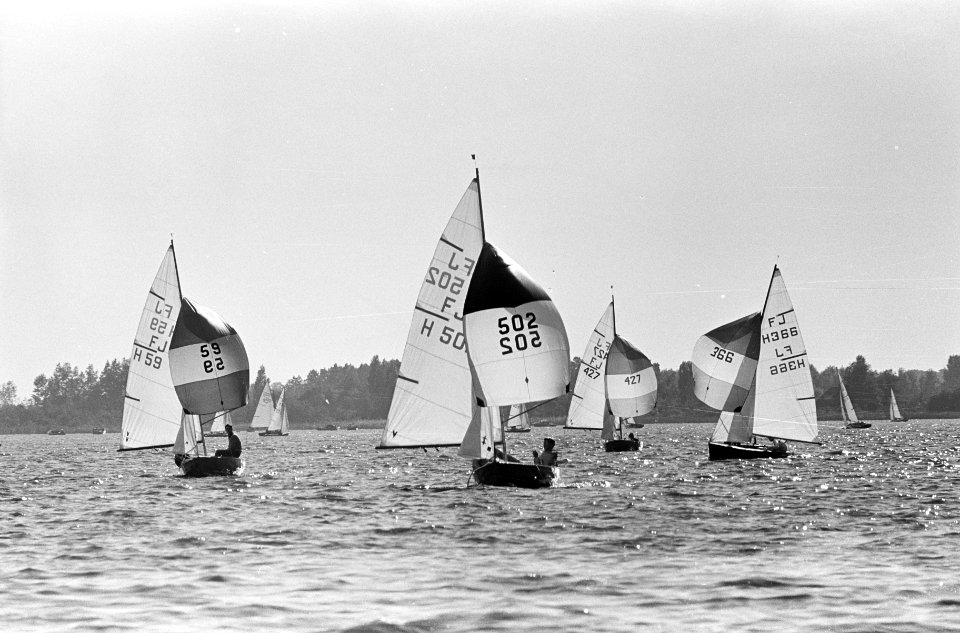 Europese zeilkampioenschappen op Loosdrechtse Plassen om de Europese titel van F, Bestanddeelnr 916-8048