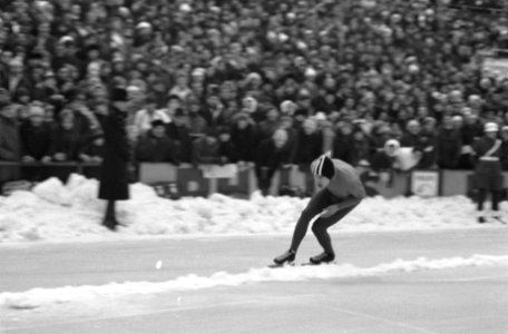 Europese Schaatskampioenschappen te Oslo, Verkerk 500 meter, Bestanddeelnr 921-0267