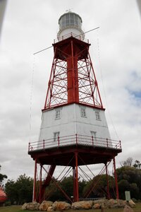 Lighthouse ship signal orientation for ships photo