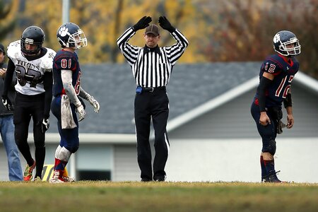 Official football official referee