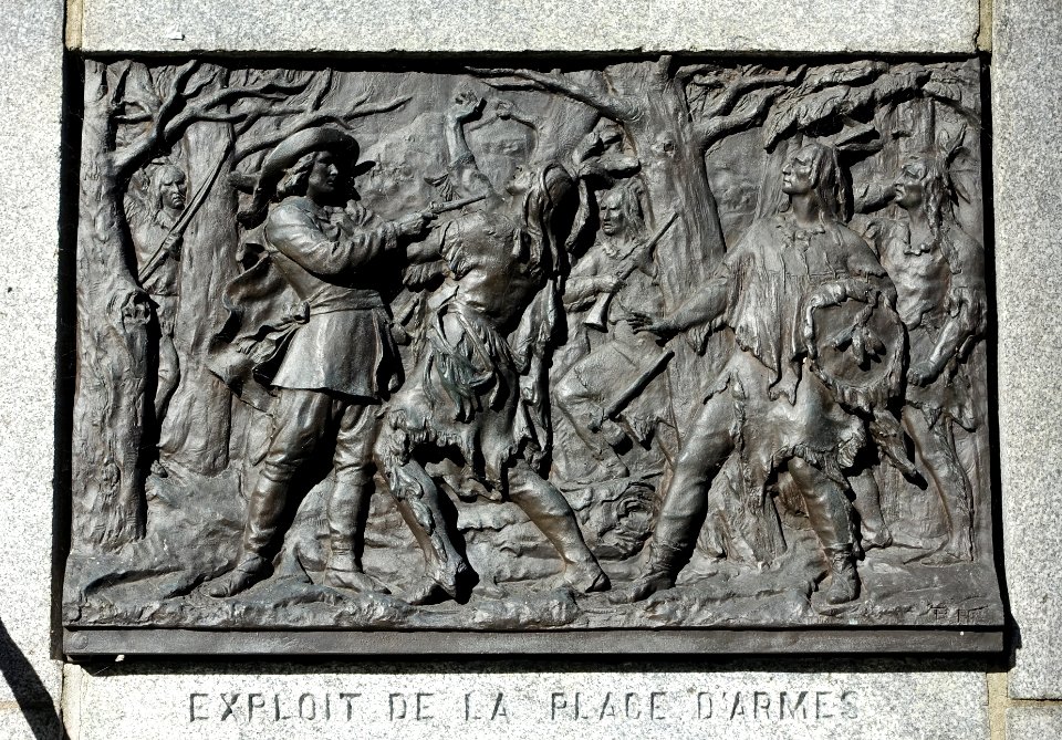 Exploit de la Place d'Armes - Maisonneuve Monument - Montreal, Canada - DSC07669