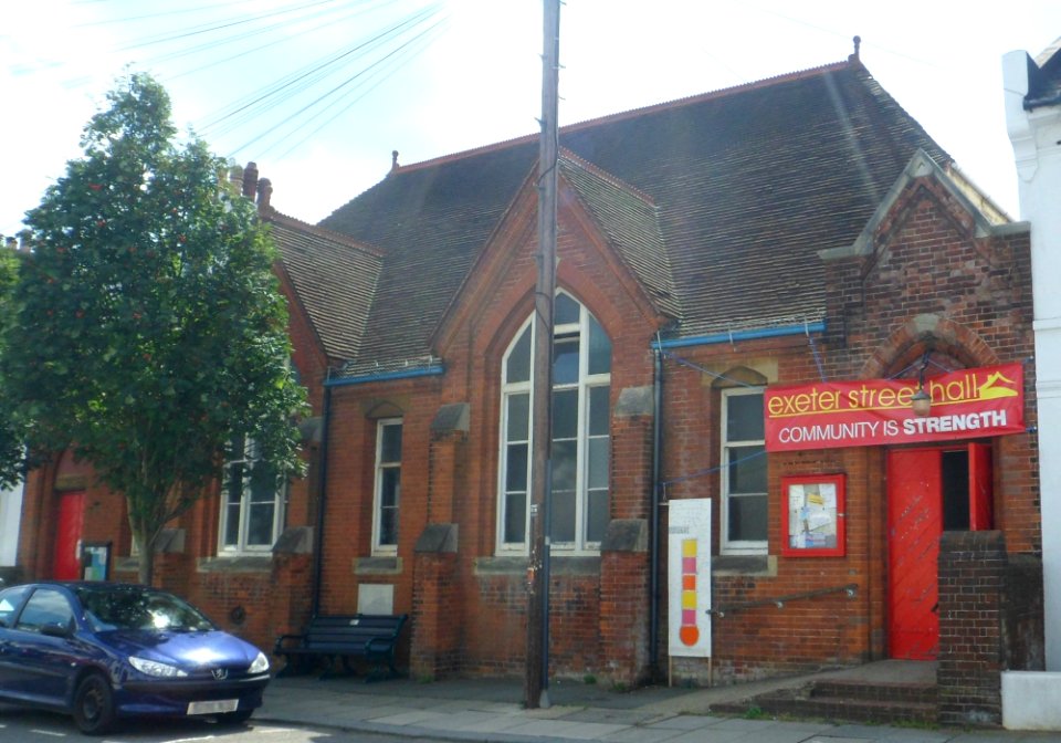 Exeter Street Hall, Prestonville, Brighton (August 2013)