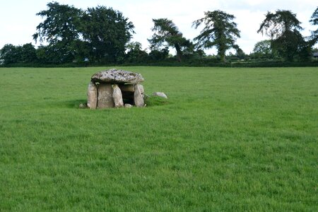 Prehistoric place of worship megalithic photo