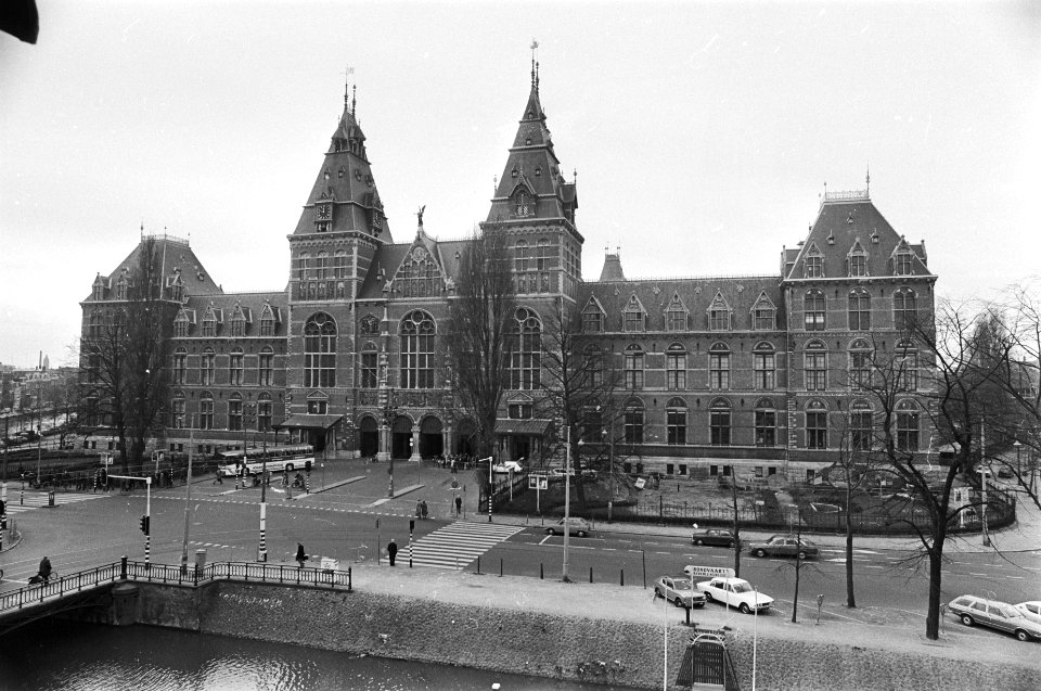 Exterieur van het museum, Bestanddeelnr 929-0608