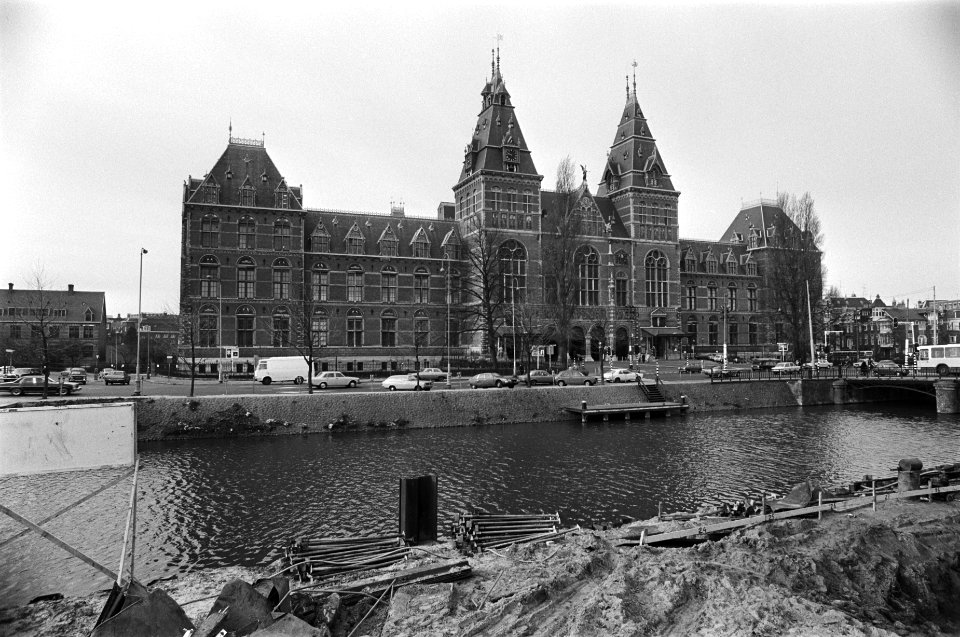 Exterieur van het museum, Bestanddeelnr 929-0609