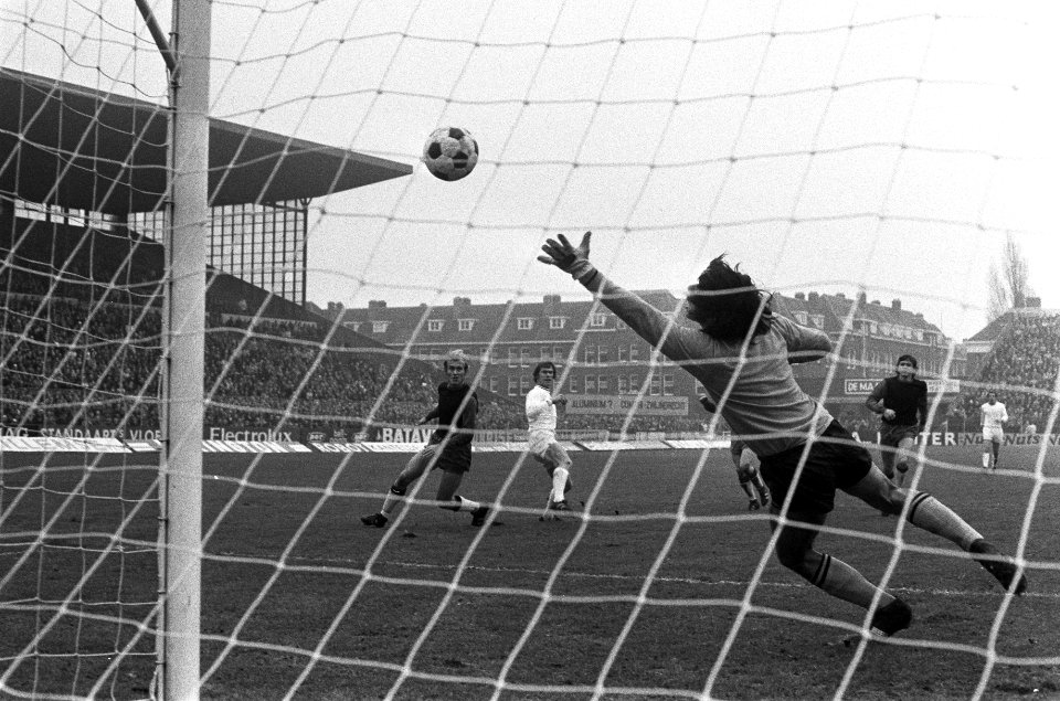 Excelsior tegen Feyenoord 0-1, doelpunt van Wery, Bestanddeelnr 925-2079