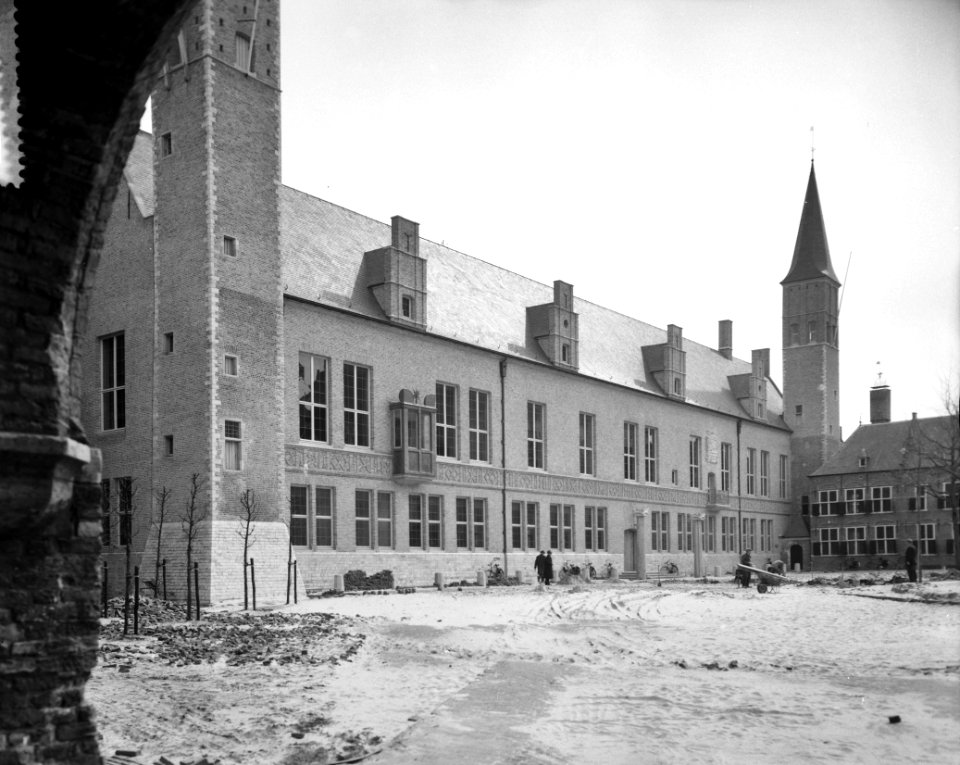 Exterieur van het provinciehuis, Bestanddeelnr 911-1681