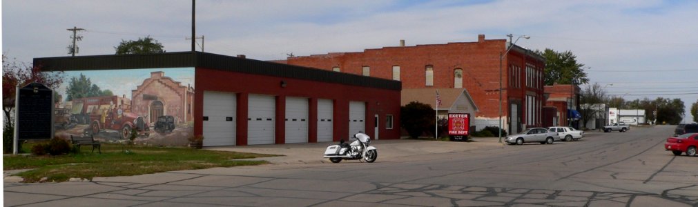 Exeter, Nebraska downtown 3