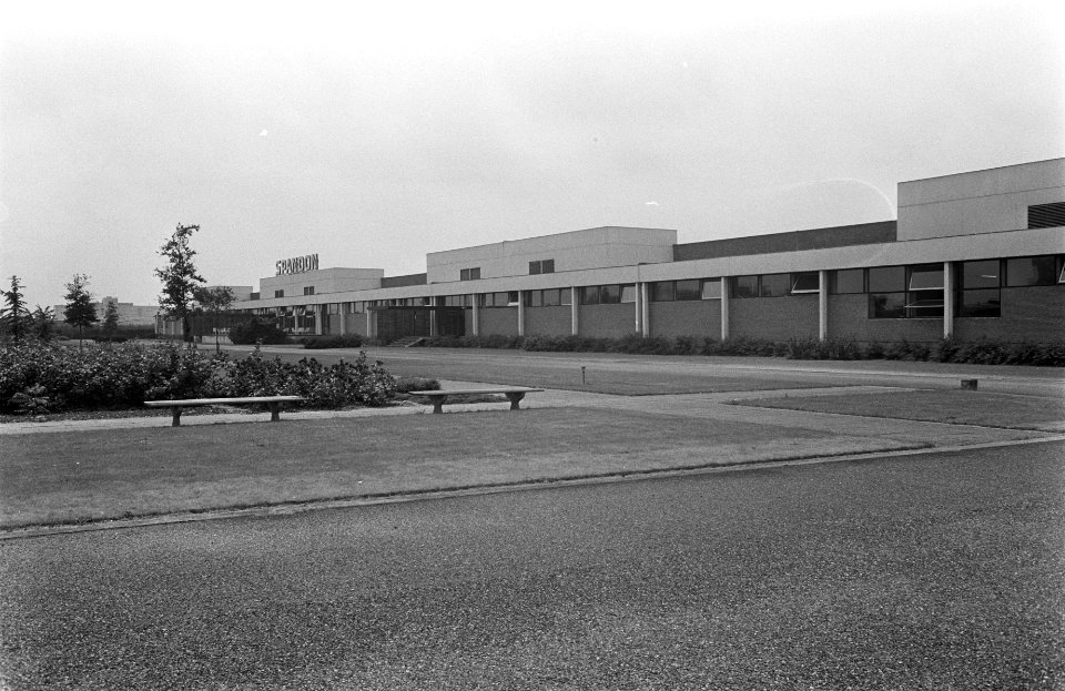 Exterieur van de Spandon fabriek in Tilburg, Bestanddeelnr 923-6339