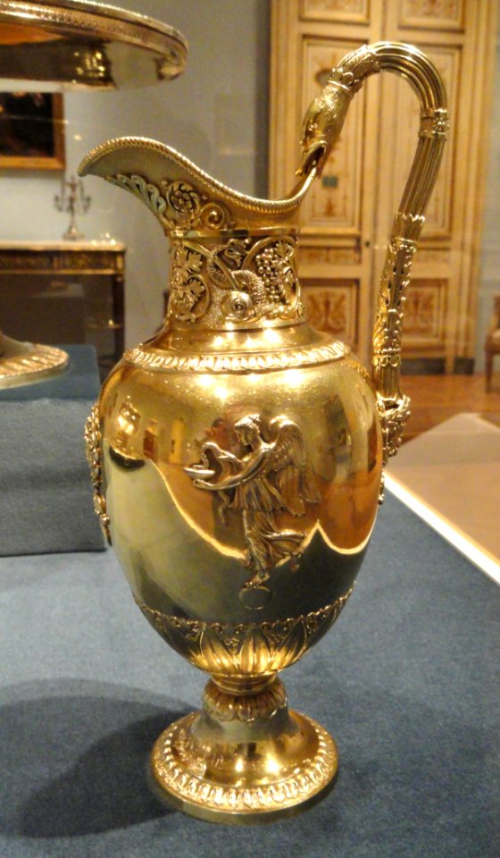 Ewer, about 1817, Jean-Baptiste Claude Odiot, France, silver gilt - Cleveland Museum of Art -DSC08855
