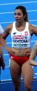Ewa Ochocka 2017 European Athletics U23 Championships, 110m hurdles women semifinal1 14-07-2017 (cropped)