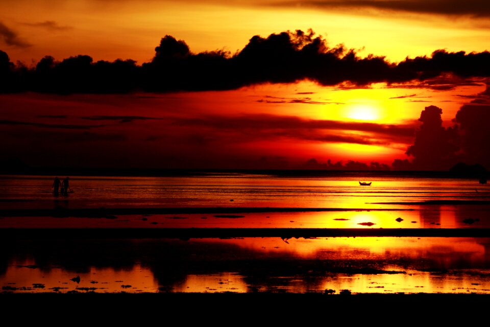Nature summer horizon