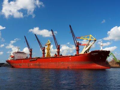 Evropi (ship, 2005) IMO 9301146, Port of Amsterdam pic1