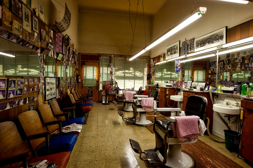Haircut style cutting