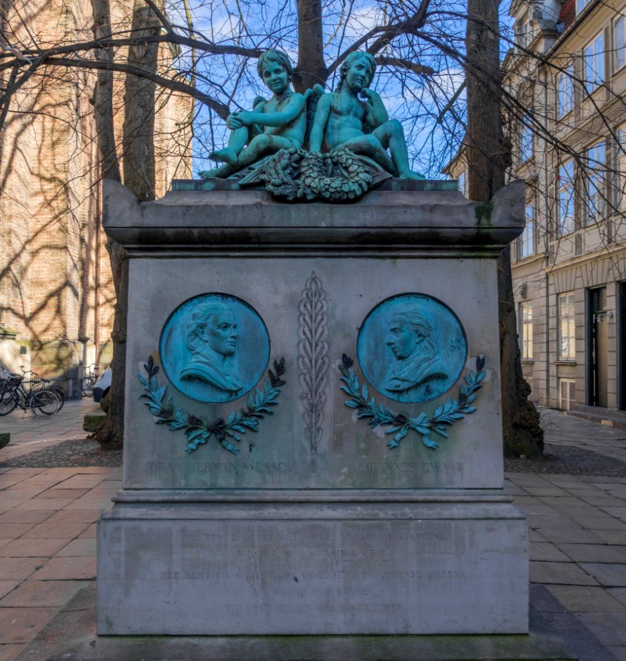 Ewald Wessel monument Copenhagen
