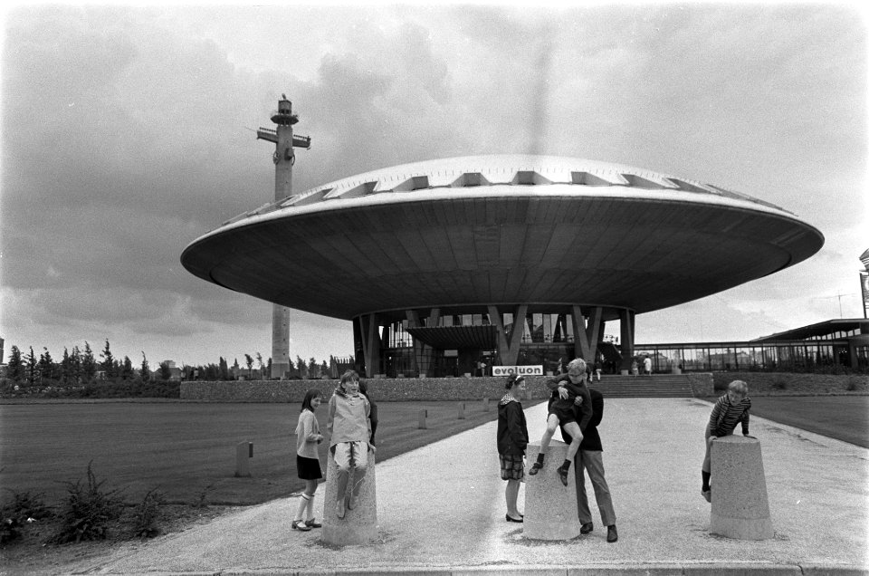 Evoluon te Eindhoven (Philips), tentoonstellingsgebouw, Bestanddeelnr 921-5475