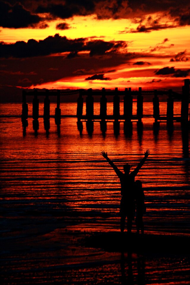 Together sun happiness