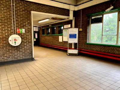 Exit 3 exit building Highgate tube station 2021 photo