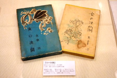 Exhibit in Dazai Osamu Literary Salon - Mitaka, Tokyo - DSC09500