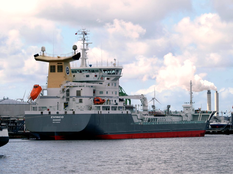 Evinco at Amsterdam, IMO 9308546