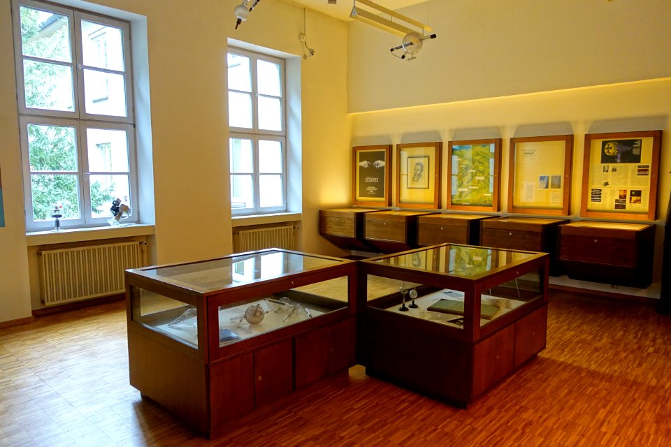 Exhibit hall - Röntgen-Gedächtnisstätte Würzburg - Würzburg, Germany - DSC04285
