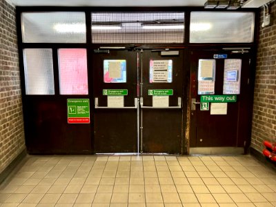 Exit 3 Highgate tube station 2021