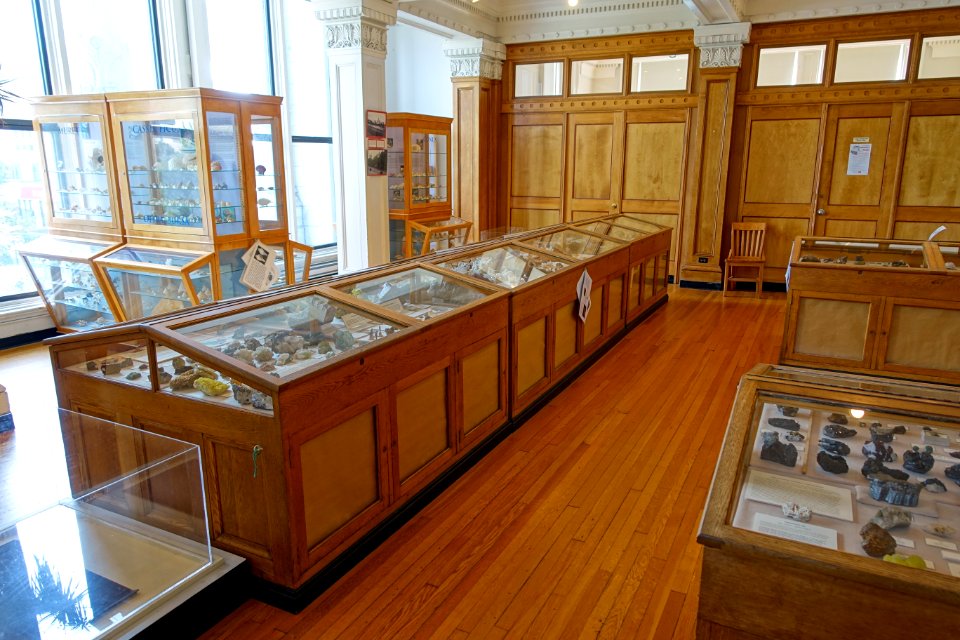 Exhibit cases - Redpath Museum - McGill University - Montreal, Canada - DSC07842