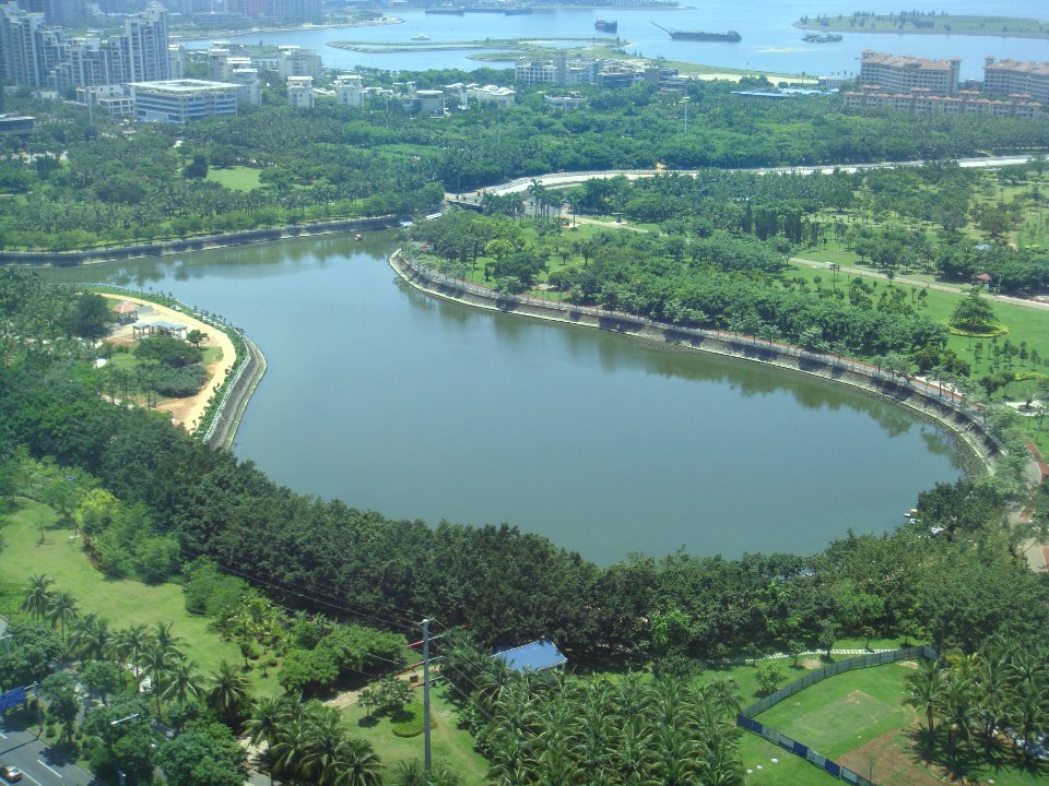 Evergreen Park - lake - 01