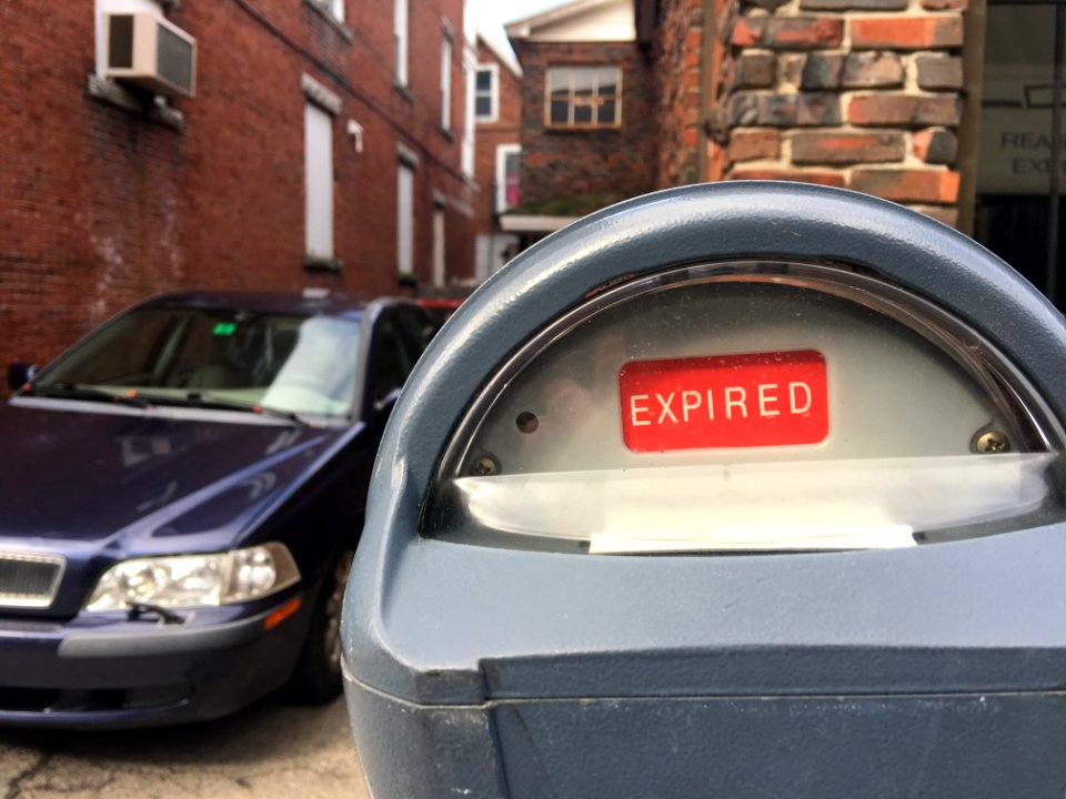 Expired Parking Meter