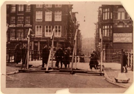 Exhibition The persecution of the Jews in photographs - ghetto Amsterdam