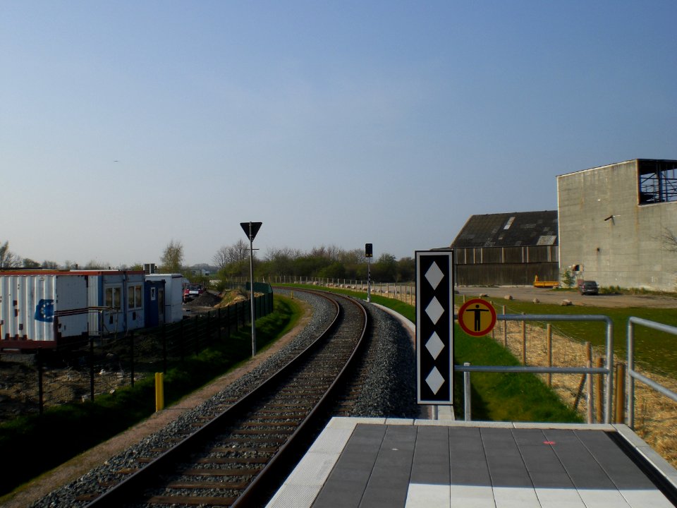 Exit track Burg (Fehmarn)