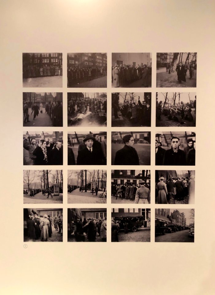 Exhibition The persecution of the Jews in photographs - razzia