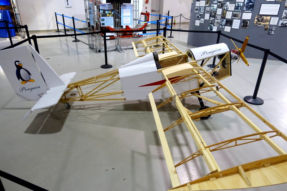 Experimental Aircraft Association (EAA) Penguin, designed 1932, built 2014 - Hiller Aviation Museum - San Carlos, California - DSC03135