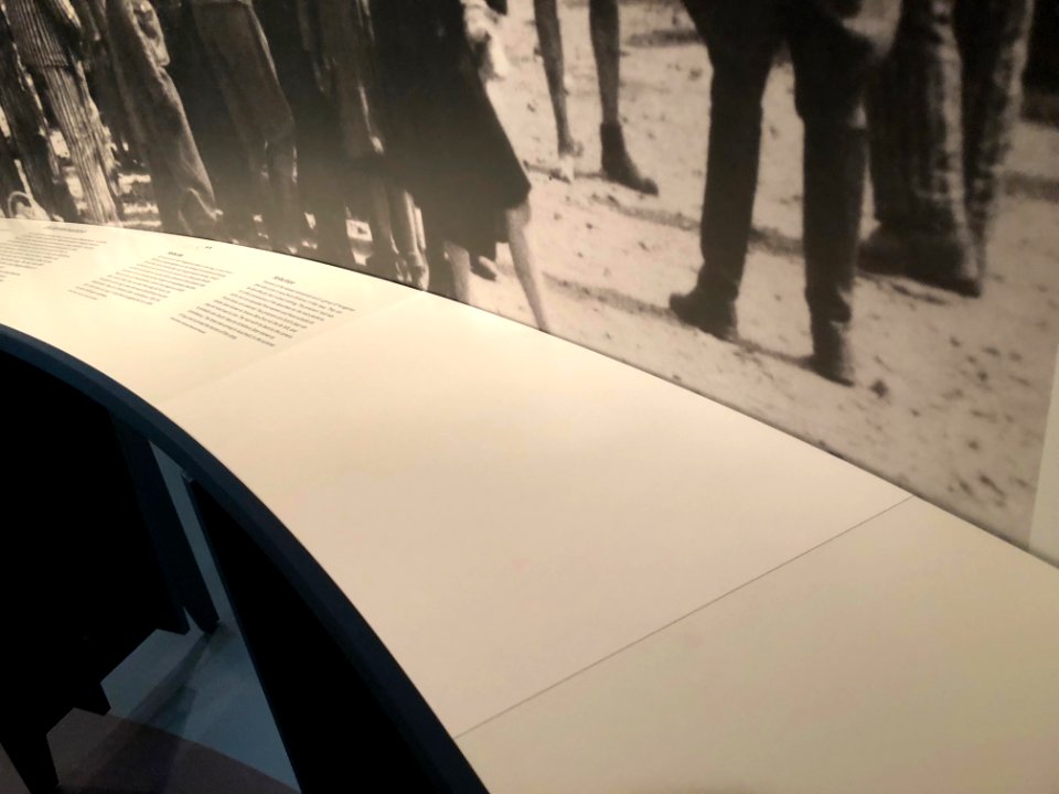 Exhibition The persecution of the Jews in photographs - Sonderkommando description