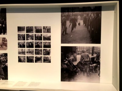 Exhibition The persecution of the Jews in photographs - razzia Amsterdam