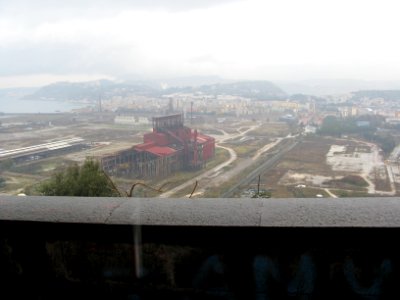 Ex-italsider in bagnoli (neapel)